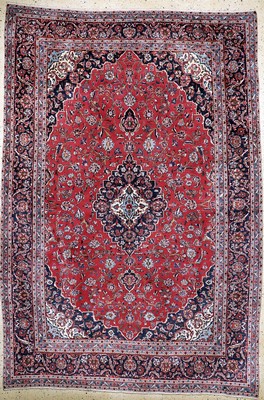 Keschan, Persien, Ende 20.Jhd, Wolle auf Baumwolle, ca. 367 x 250 cm, EHZ: 1-2(kleine Florfehlstelle).