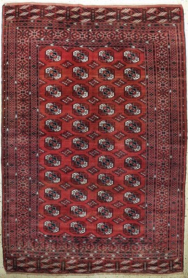 Buchara alt, Rußland, Mitte 20.Jhd, Wolle auf Wolle, ca. 295 x 205 cm, gereinigt, EHZ: 2