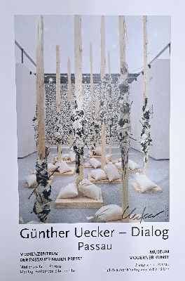 Günther Uecker, 1930-2025, Offsetlithografie, handsign., Museum Moderner Kunst Passau 2002, ca. 59,5x42 cm