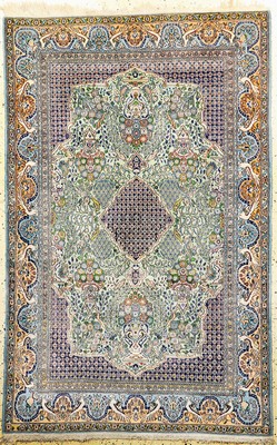 Ghom alt, Persien, Mitte 20.Jhd, Wolle mit Seide, ca. 215 x 140 cm, EHZ: 2