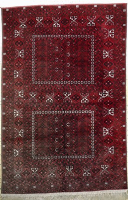 Ersari, Afghanistan, Ende 20.Jhd., Wolle auf Baumwolle, ca. 250 x 167 cm, EHZ: 2 (verblasst).