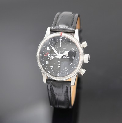 TUTIMA auf 2000 Stück limitierter Fliegerchronograph F2 UTC "Eurofighter Typhoon" Referenz 780-59, Deutschland verk. 03/2008 lt. beil. ...