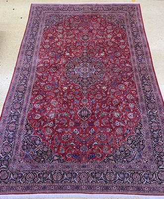 Keschan fein alt, Persien, Anfang 20.Jhd, Wolle auf Baumwolle, ca. 525 x 340 cm, gereinigt, EHZ: 3