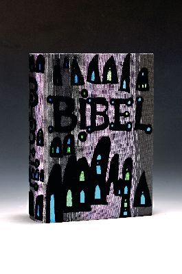 Die Bibel, illustriert von Friedensreich Hundertwasser, 1928 - 2000, Pattloch Verlag Augsburg, 1995, Leineneinband im Schuber, die ...