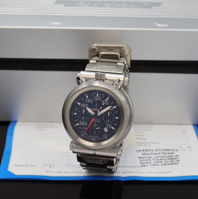 FORMEX 4Speed Armbandchronograph Referenz 3751.8023, Automatik, beids. vergl. Stahl/Titangeh. inkl. Gliederband m. Faltschl., Boden 8-fach verschr., ...