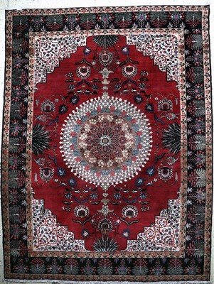 Mesched alt, Persien, Mitte 20.Jhd, Wolle auf Baumwolle, ca. 365 x 275 cm, EHZ: 2