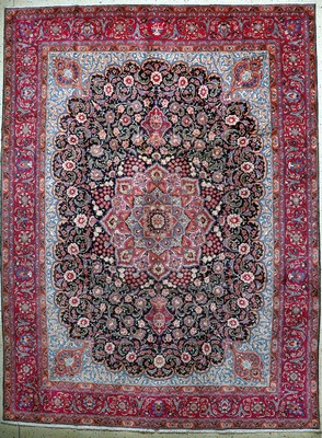 Kaschmar, Persien, Ende 20.Jhd, Wolle auf Baumwolle, ca. 385 x 290 cm, nahezu neuwertig