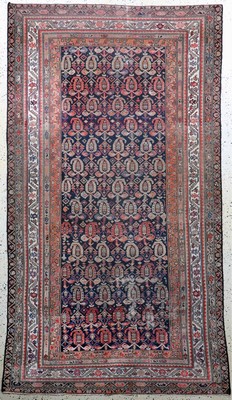 Antiker Malayer, Persien, um 1900, Wolle auf Baumwolle, ca. 260 x 145 cm, EHZ: 3