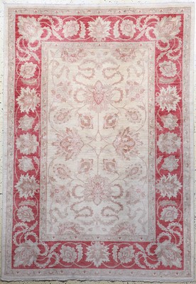 Sigler, Pakistan, Ende 20.Jhd, Wolle auf Baumwolle, ca. 260 x 182 cm, EHZ: 2