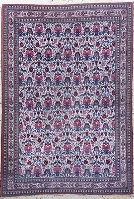 Teheran"Silei-Sultani", Persien, Anfang 20.Jhd, Wolle auf Baumwolle, ca. 165 x 114 cm,EHZ: 2