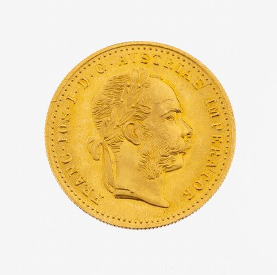 Goldmünze, 1 Dukat, Österreich-Ungarn 1915,Franz Joseph I., offizielle Nachprägung