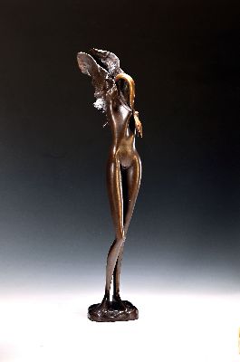 Bruno Bruni, geb. 1935, Il Vittoria di giove, Bronzeguß, monogr. und num. 87/150, gegossen bei Venturi Arte, H. ca. 62cm
