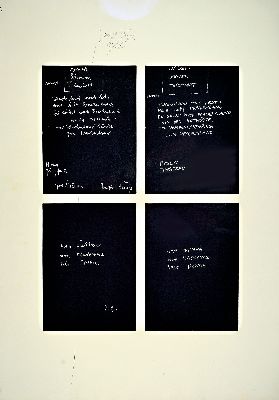 Joseph Beuys, 1921-1986, Gletscher-Schwamm- Totenbett, Offset von 1979 auf Fabriano- Bütten, mit kleiner Handzeichnung in Bleistift, sign. und nu, ...
