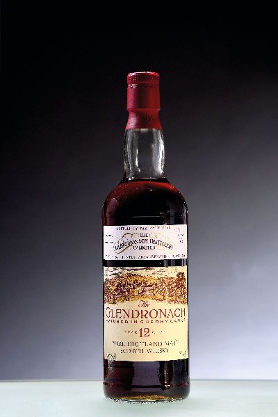 1 Flasche 12 years old The Glendronach, wohl 1989, Pure Highland Malt, ca. 75cl, 40%Vol.