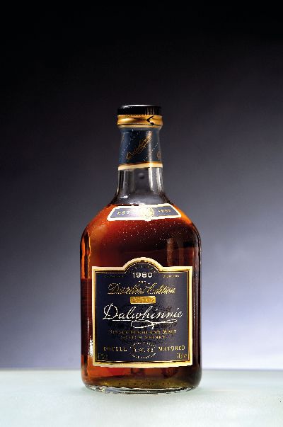 1 Flasche 1980 Dalwhinnie The Destiller Edition, Double Matured Single Highland Malt, ca. 70cl, 43%Vol.