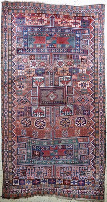 Khorasan Kordi antik, Persien, 19.Jhd, Wolle auf Wolle, ca. 265 x 145 cm, EHZ: 4