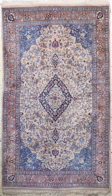 Lahor, Pakistan, Mitte 20.Jhd, Wolle auf Baumwolle, ca. 230 x 135 cm, EHZ: 2