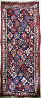 Kurdischer"Dorfteppich"antik, Türkei, 19.Jhd, Wolle auf Wolle, ca. 370 x 158 cm, EHZ: 3