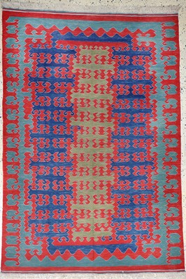 Anatol Kelim, Türkei, Anfang 20.Jhd, Wolle auf Wolle, ca. 210 x 145 cm, EHZ: 2(kleines Loch)