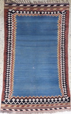 Ghaschgai Kelim, Persien, Anfang 20.Jhd, Wolle auf Wolle, ca. 190 x 115 cm, EHZ: 2(Loch)