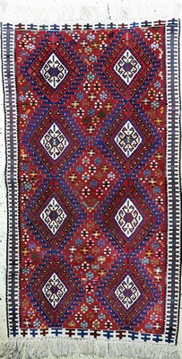 Malatia Kelim, Türkei, Mitte 20.Jhd, Wolle auf Wolle, ca. 220 x 124 cm, EHZ: 2