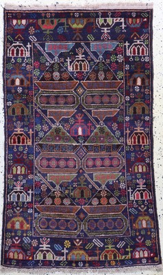 Zakini alt, Afghanistan, Mitte 20.Jhd, Wolle auf Wolle, ca. 140 x 80 cm, EHZ: 2