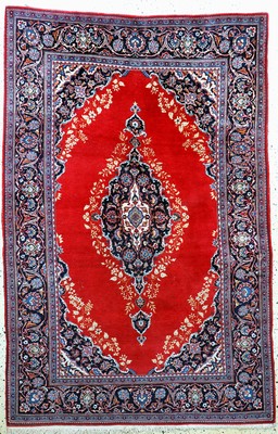 Keschan alt, Persien, Mitte 20.Jhd, Wolle auf Baumwolle, ca. 209 x 138 cm, EHZ: 2