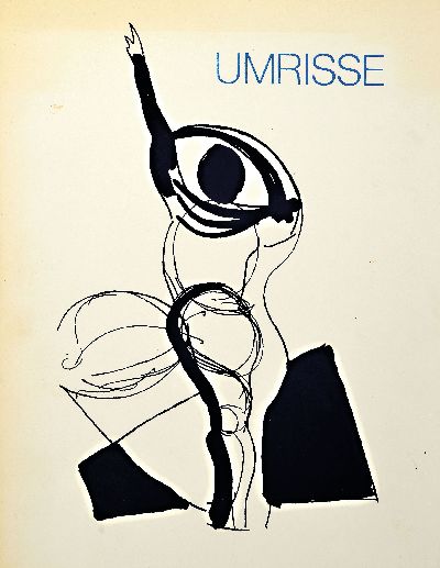 Umrisse: Zeitschrift von Künstlern der Hochschule für künstlerische und industrielle Gestaltung Linz, Nr. 2 & 3, 1973, Ed. 250, mit 11 bzw. 12 ...