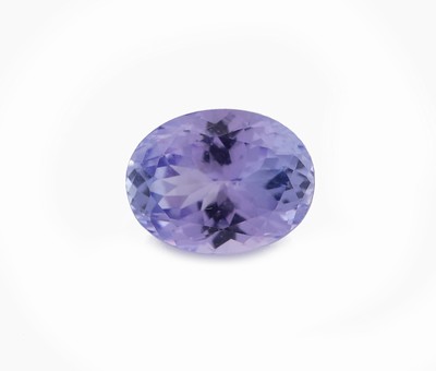 Loser Tansanit ca. 2.21 ct, ovalfacett.