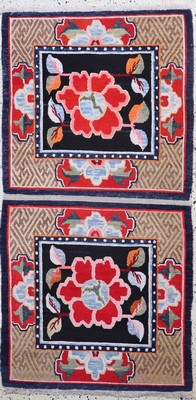 "Sitzbank-Teppich", Tibet, um 1920-1930 Wolle auf Wolle, ca. 159 x 80 cm, EHZ: 2