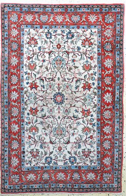 Esfahan alt, Persien, Anfang 20.Jhd, Wolle auf Baumwolle, ca. 210 x 140 cm, EHZ: 2-3