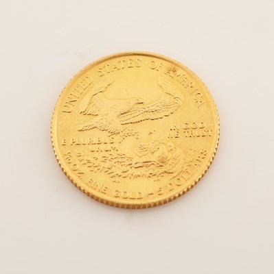 Goldmünze 5 Dollar, USA, 1986, American Eagle, 1/10 Unze Feingold