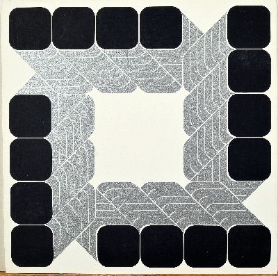 Thomas Lenk, 1933-2014 Schwäbisch Hall, 3 Farbserigraphien, geometrische Kompsoitionen in schwarz, grün und neonrot, 2x unsigniert je18x18 cm, 1x ...