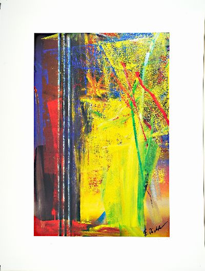 Gerhard Richter, geb. 1932, Victoria II, Farboffset, rechts unten handsign., dat. 1987, hrsg. Achenbach Art Edition für die Victoria Versicherung, ...
