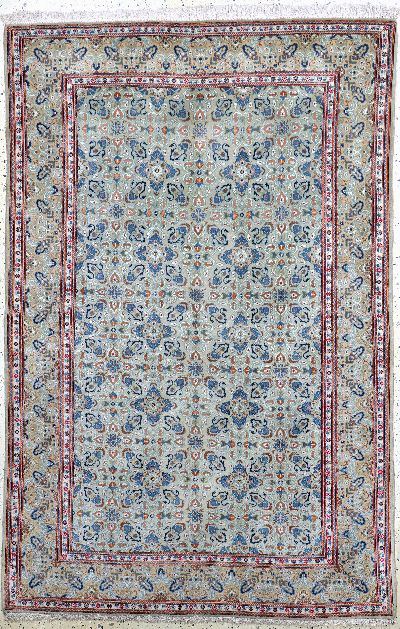 Keschan alt, Persien, Mitte 20.Jhd, Wolle auf Baumwolle, ca. 210 x 138 cm, EHZ: 2(kleine Restaurierungen)