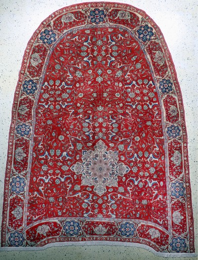 Täbriz fein"Auftragsarbeit", Persien, um 1900, Korkwolle auf Baumwolle, ca. 305 x 245 cm, EHZ: 2, (fachkundig gereinigt)