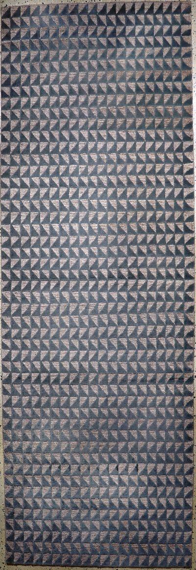 Nepal fein"relief", Ende 20.Jhd, Wolle auf Baumwolle, ca. 373 x 125 cm, EHZ: 1-2. Auftragsarbeit.