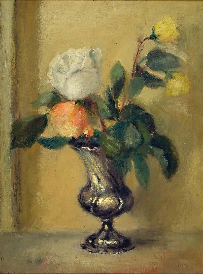 Piet Gillis, 1887-1965, belgisch, Stillleben, Öl/Holz, 40x30 cm, Rahmen 56x46 cm