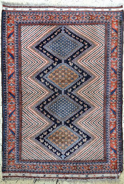 Ghochan, Persien, Ende 20.Jhd, Wolle auf Wolle, ca. 173 x 122 cm, EHZ: 2