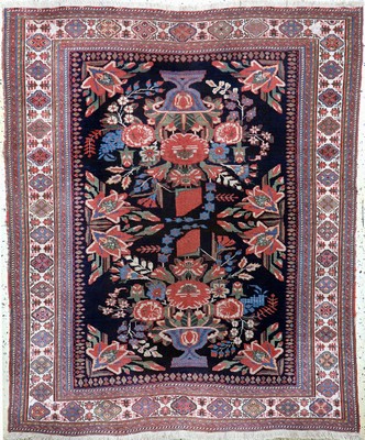 Antiker Afschar, Persien, 19.Jhd, Wolle aufWolle, ca. 185 x 150 cm, EHZ:(gleichmäßig dünn)