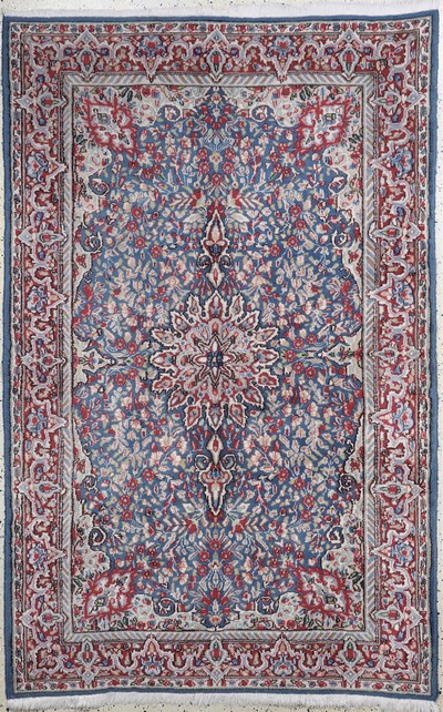 Kerman, Persien, Ende 20.Jhd, Wolle auf Baumwolle, ca. 240 x 155 cm, EHZ: 2