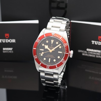 TUDOR Black-Bay Chronometer Herrenarmbanduhr Referenz 79230, Schweiz lt. beil. Pap. verk. 04/2020, Automatik, Edelstahlgeh. inkl. orig. Gliederband ...