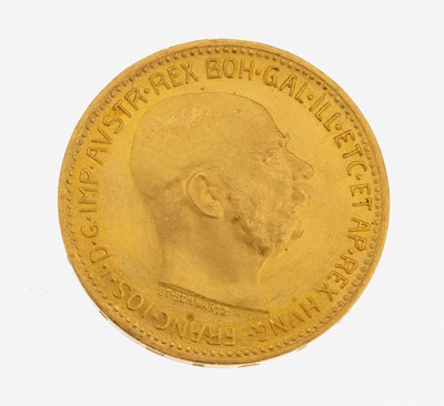 20 Kronen Goldmünze, Österreich-Ungarn, 1915, Franz Joseph, offizielle Nachprägung