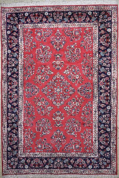 Sarogh, Persien, Ende 20.Jhd, Wolle auf Baumwolle, ca. 300 x 210 cm, EHZ:(nahezu neuwertig).