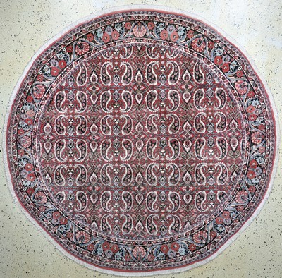 Bidjar Kork fein, Persien, Ende 20.Jhd, Korkwolle auf Baumwolle, durchmeßer: ca. 210 cm, EHZ:(nahezu neuwertig)