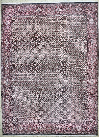Bidjar Kork fein, Persien, Ende 20.Jhd, Korkwolle auf Baumwolle, ca. 340 x 250 cm, EHZ: 2