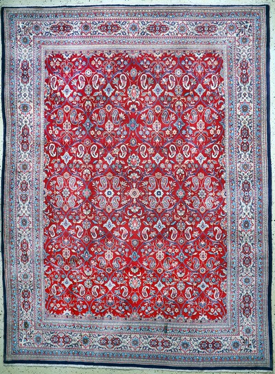 Sarogh, Persien, Mitte 20.Jhd, Wolle auf Baumwolle, ca. 330 x 240 cm, EHZ: 2