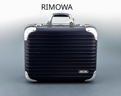 RIMOWA Board Case, Hartschale, dunkelblau, Aluecken, Zahlenschloss, sowie separat abschließbar, innen grauer Stoff mit Rimowa- schriftzügen, ...