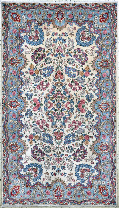 Kerman"Lawar" antik, Persien, um 1900, Wolle auf Baumwolle, ca. 220 x 125 cm, EHZ: 2