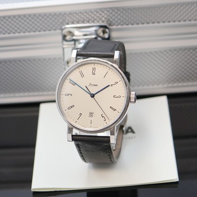 STOWA Antea Edition Museum Herrenarmbanduhr, Deutschland verk. lt. beil. Garantie 09/2009, Automatik, beids. vergl. Edelstahlgeh., Boden 6-fach ...